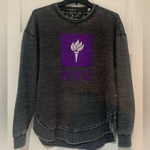 New York University NYU Crewneck Sweatshirt Vintage looking by Pressbox